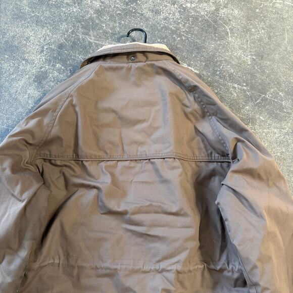 Vintage St. John's Bay Chore Coat Mens XLT XL Tall Brown Insulated Jacket Winter - Picture 4 of 8